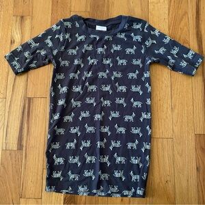 Hanna Andersson Zebra Print Shirt
